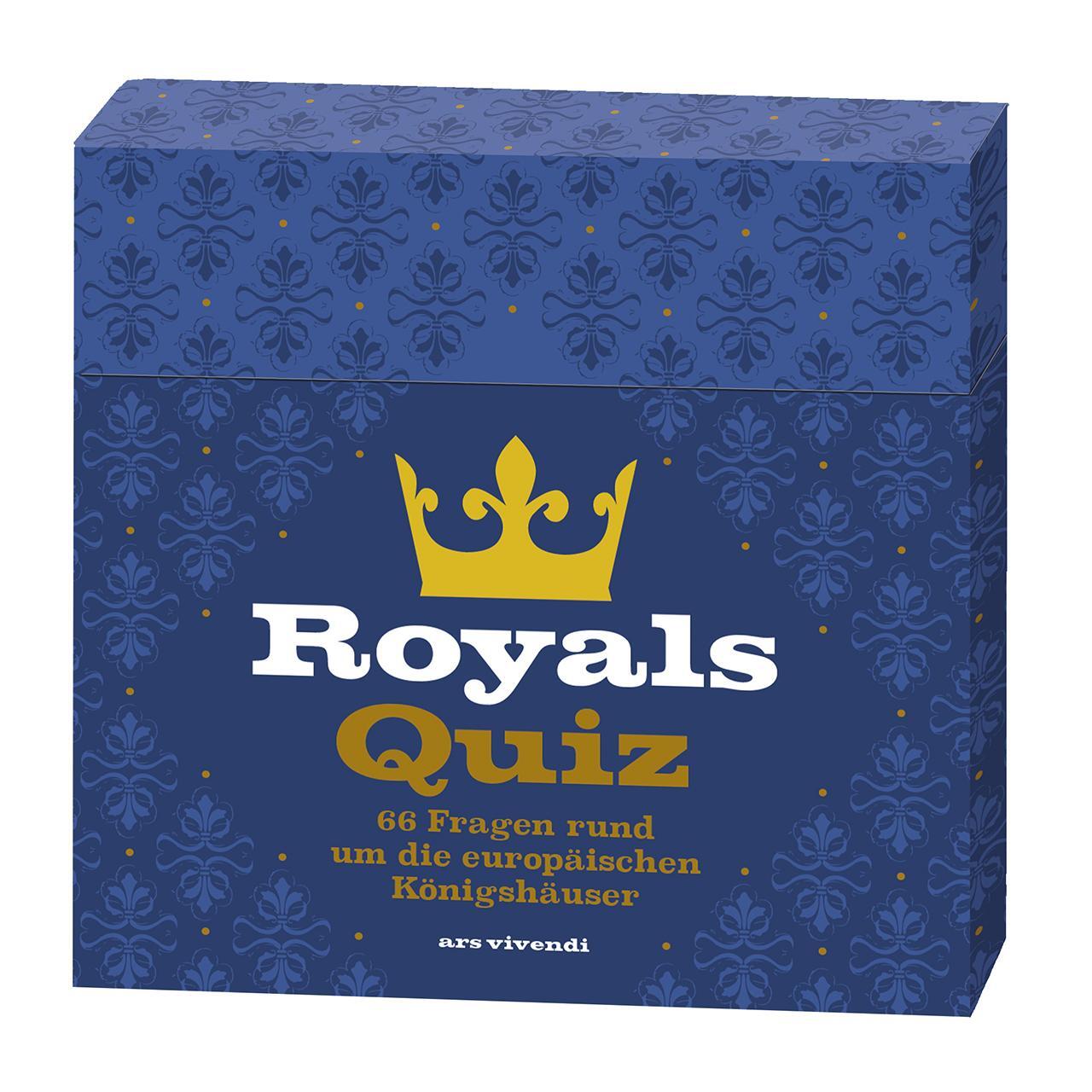 Cover: 4250364115223 | Royals-Quiz | 66 Fragen rund um die europäischen Königshäuser | Kamm