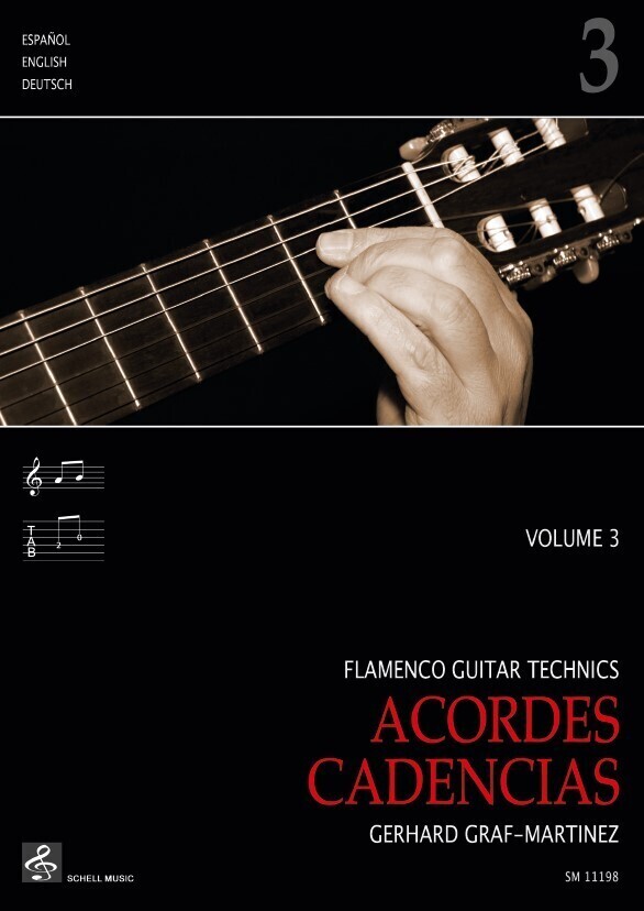 Cover: 9783864111983 | Flamenco Guitar Technics 3 | Acordes - Cadencias | Graf-Martinez