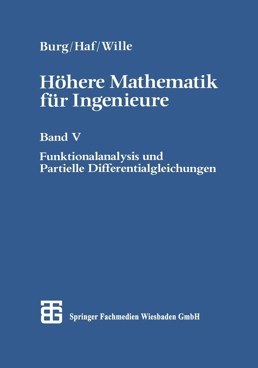 Cover: 9783519029656 | Höhere Mathematik für Ingenieure | Herbert Haf | Taschenbuch | xviii
