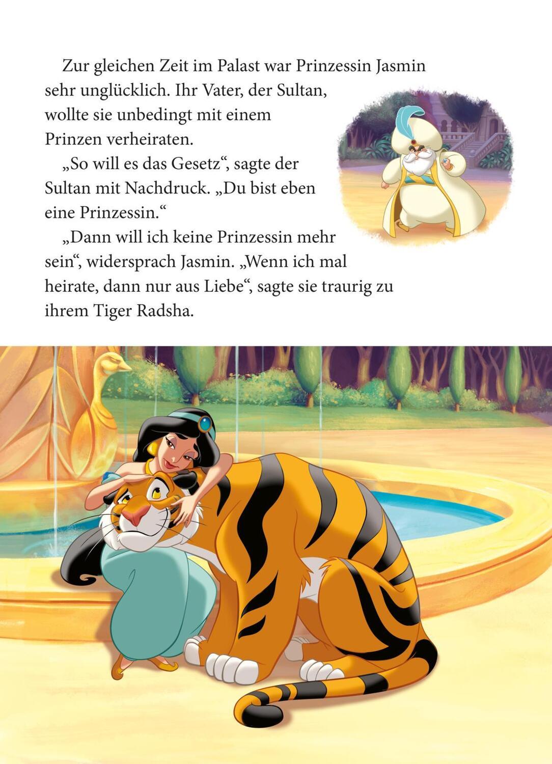Bild: 9783845117553 | Disney Prinzessin: Aladdin | Vorlesebuch mit 3-D-Hologramm-Cover