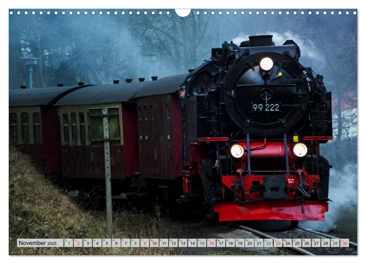 Bild: 9783435669578 | Unter Dampf durch den Harz (Wandkalender 2025 DIN A3 quer),...