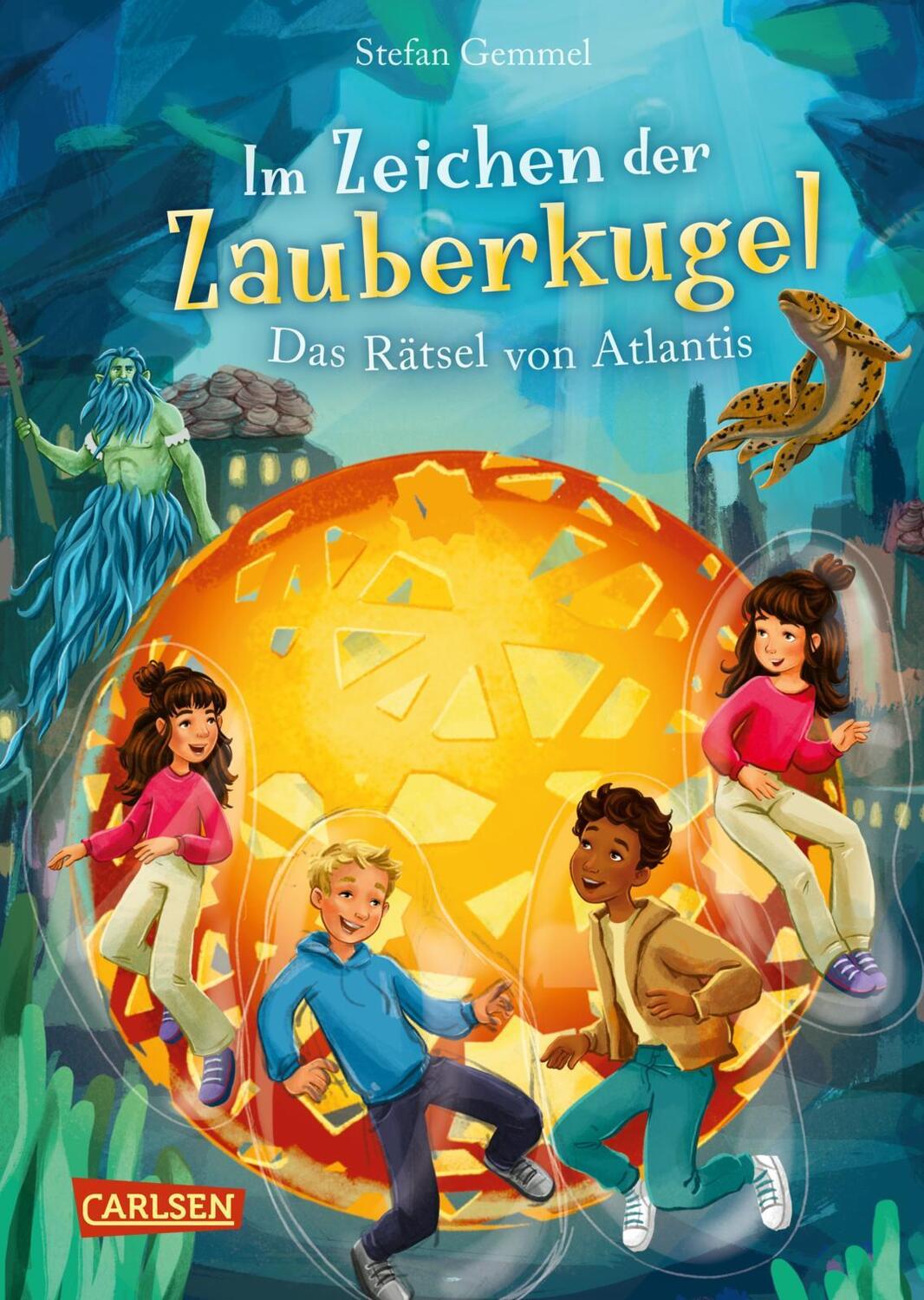 Cover: 9783551651761 | Im Zeichen der Zauberkugel 10: Das Rätsel von Atlantis | Stefan Gemmel