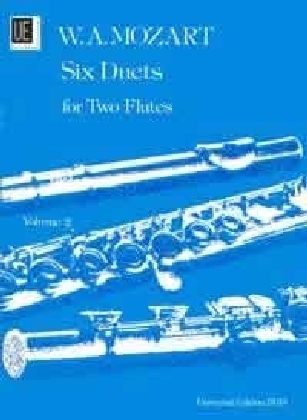 Cover: 9783702413248 | 6 Duette. Bd.2 | Band 2: Duette 4-6. Band 2. 2 Flöten. | Frans Vester