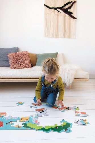 Bild: 5414561811107 | Bodenpuzzle - Floor Puzzle Safari (Kinderpuzzle) | Spiel | 2022