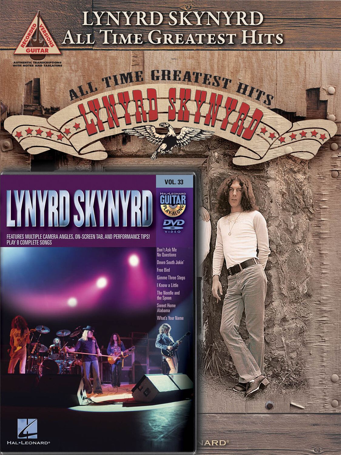 Cover: 888680052126 | Lynyrd Skynyrd Guitar Pack | Guitar Recorded Version | Buch + DVD