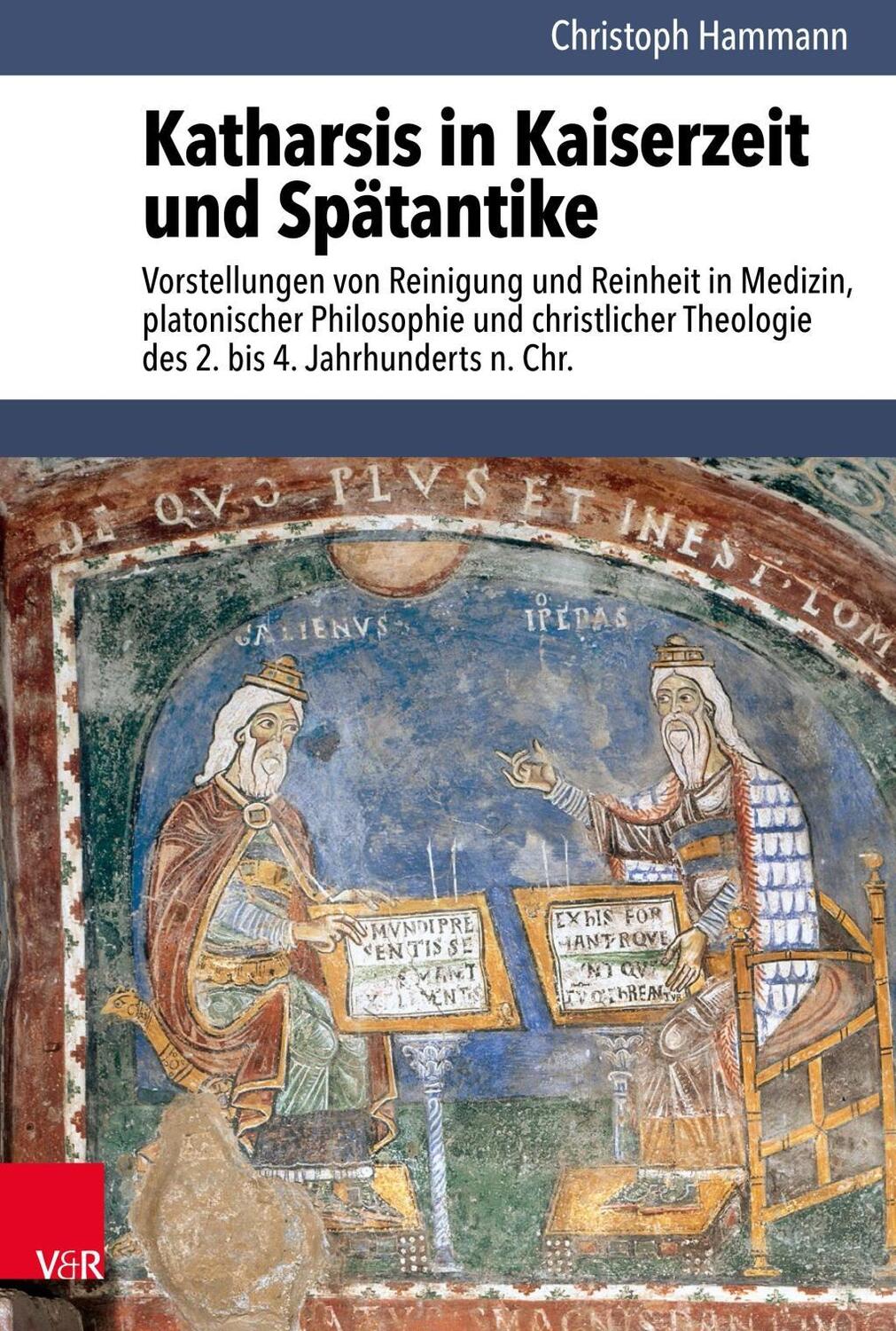 Cover: 9783525317235 | Katharsis in Kaiserzeit und Spätantike | Christoph Hammann | Buch