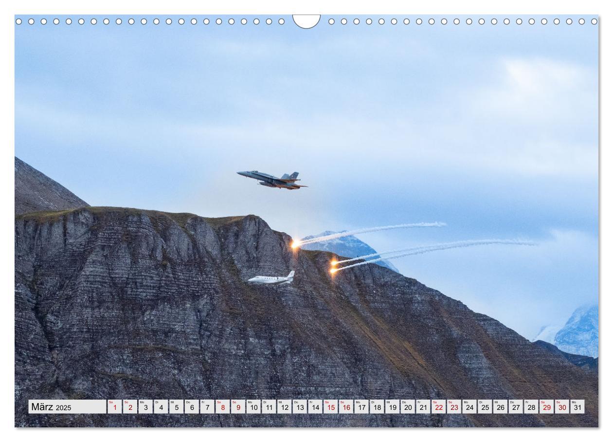 Bild: 9783383762031 | Axalp Airshow (Wandkalender 2025 DIN A3 quer), CALVENDO Monatskalender