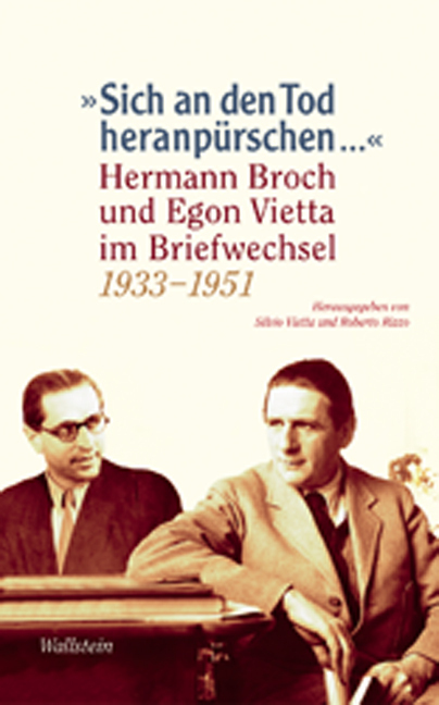 Cover: 9783835310889 | »Sich an den Tod heranpürschen ...« | Hermann Broch (u. a.) | Buch