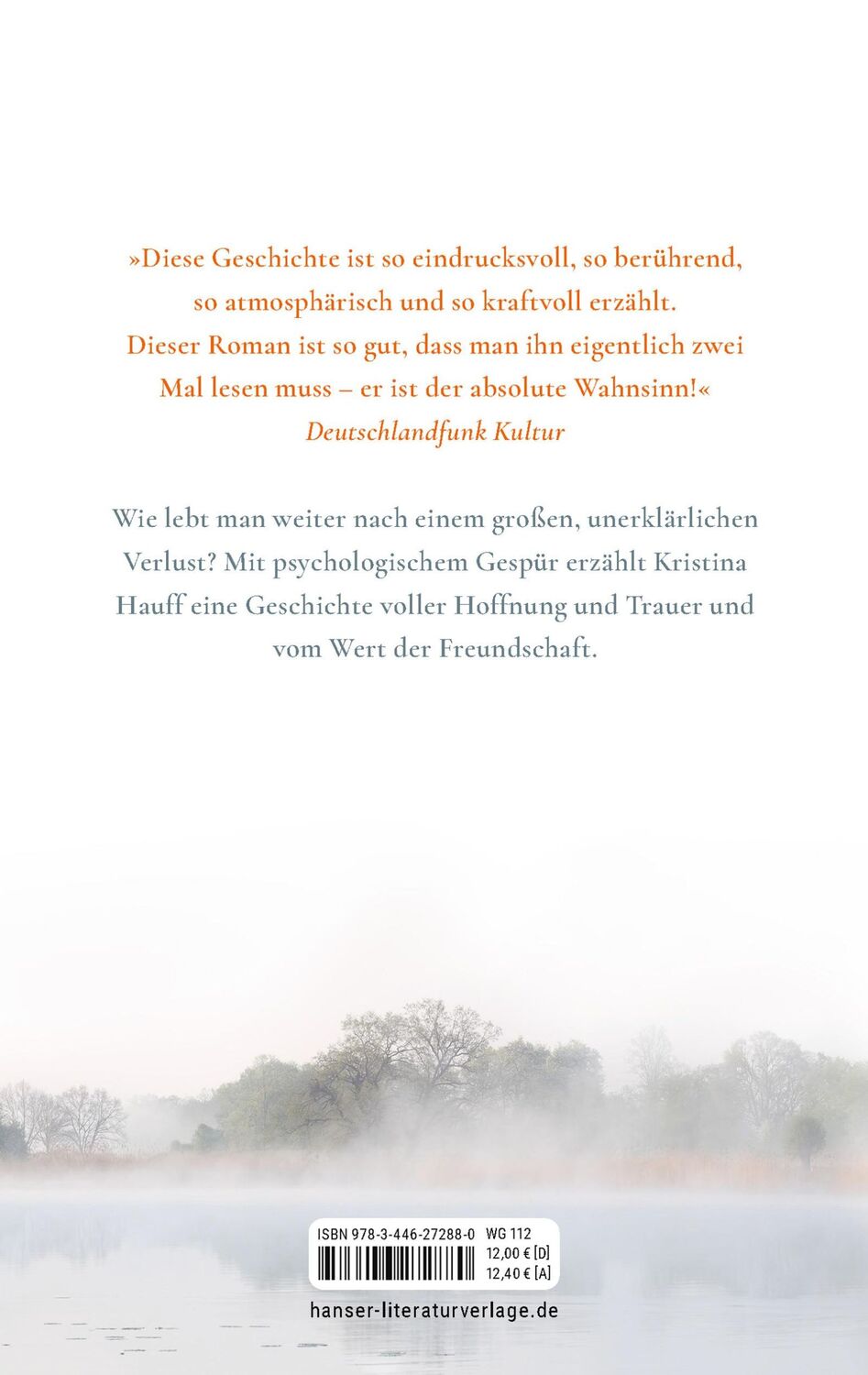 Bild: 9783446272880 | Unter Wasser Nacht | Kristina Hauff | Taschenbuch | 288 S. | Deutsch