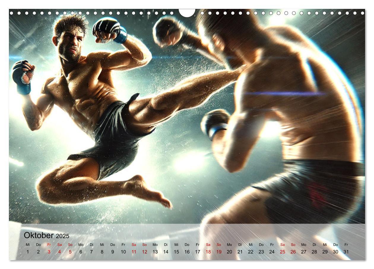 Bild: 9783457234440 | MMA Germany - Mixed Martial Arts Power (Wandkalender 2025 DIN A3...