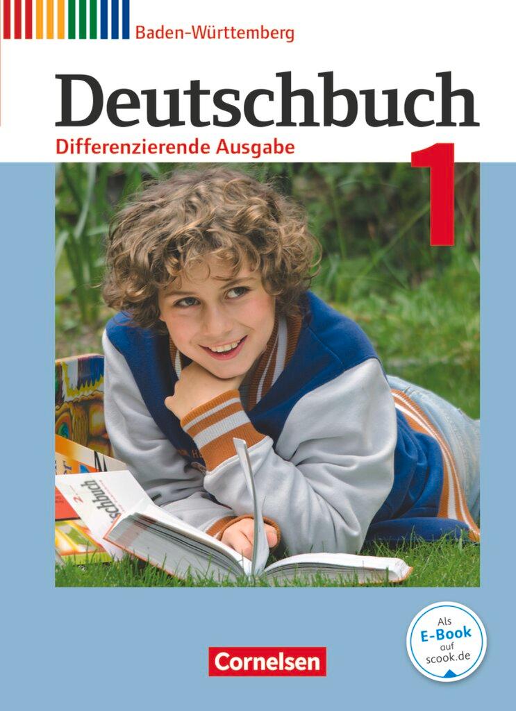 Cover: 9783060673629 | Deutschbuch Band 1: 5. Schuljahr zum Bildungsplan 2016. Realschule...