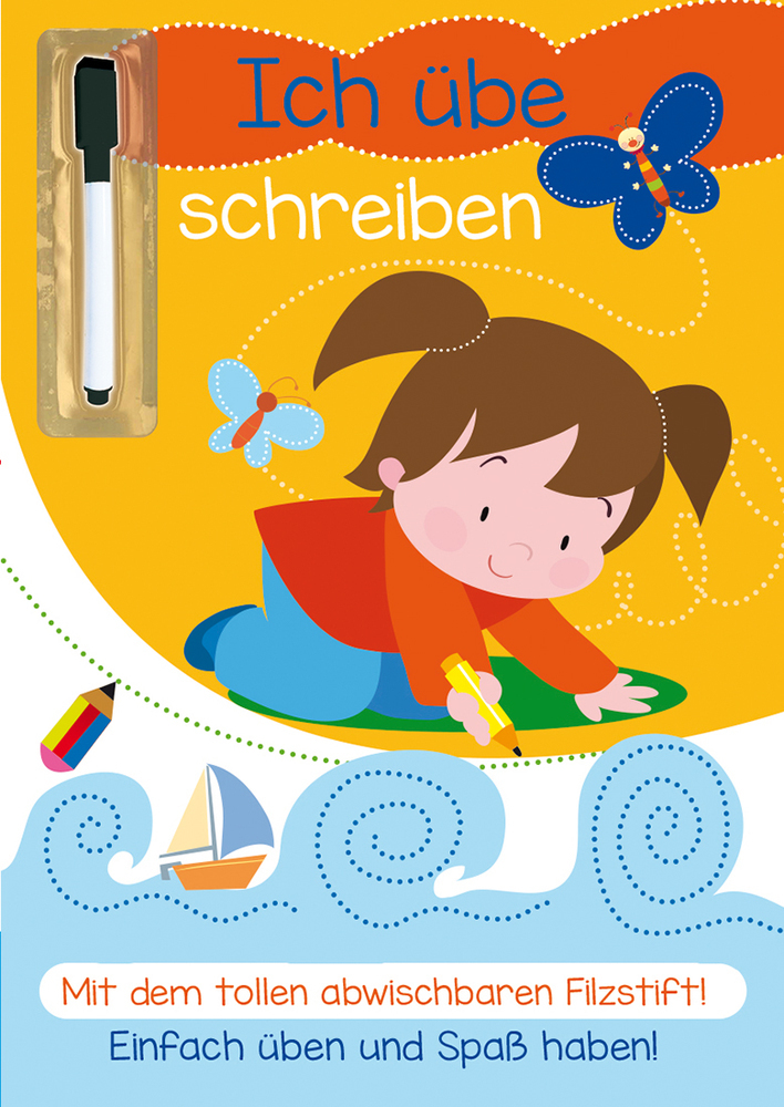 Cover: 9783735916617 | Ich übe schreiben | Broschüre | m. abwischbarem Filzstift | Deutsch