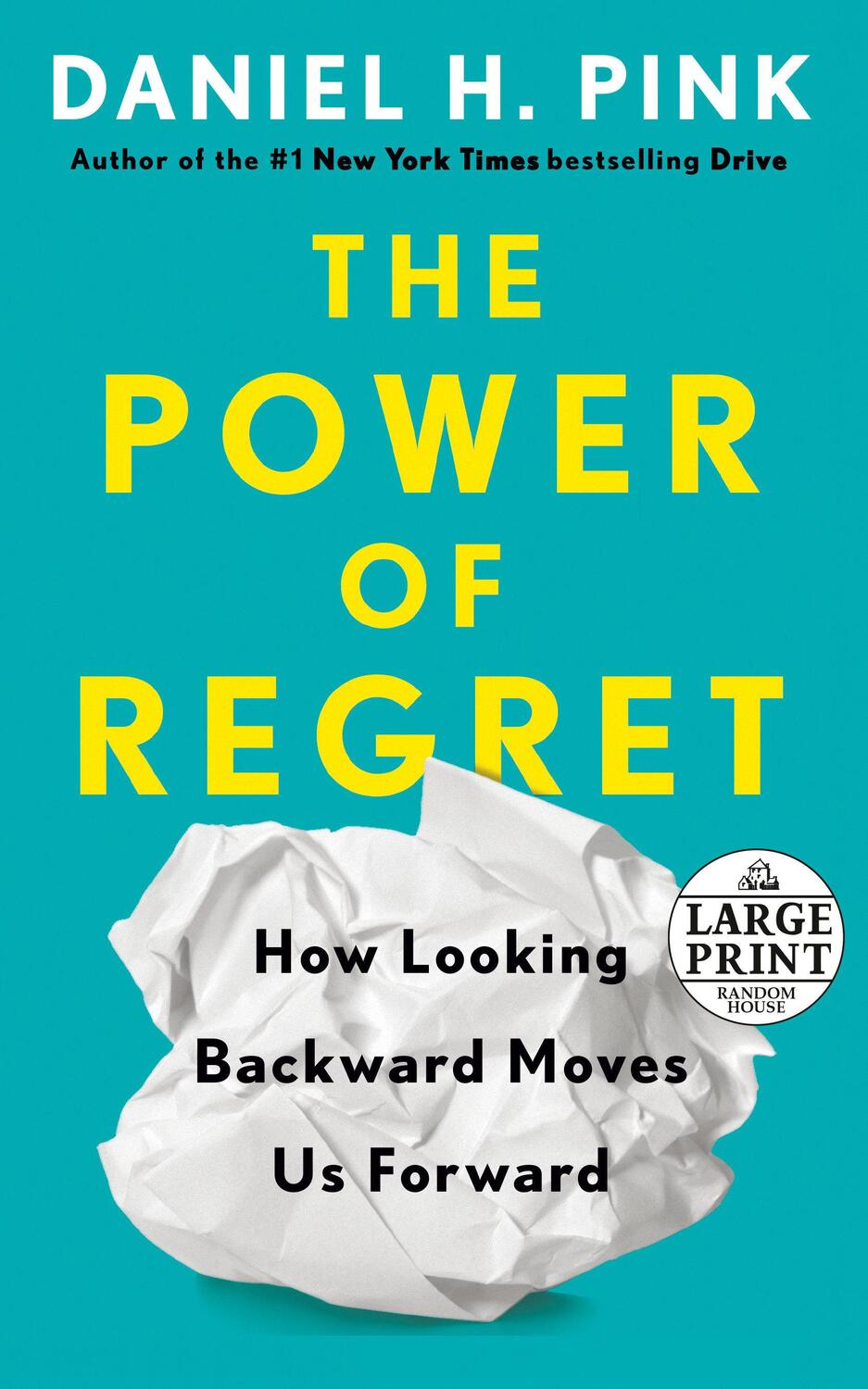 Cover: 9780593556436 | The Power of Regret | How Looking Backward Moves Us Forward | Pink
