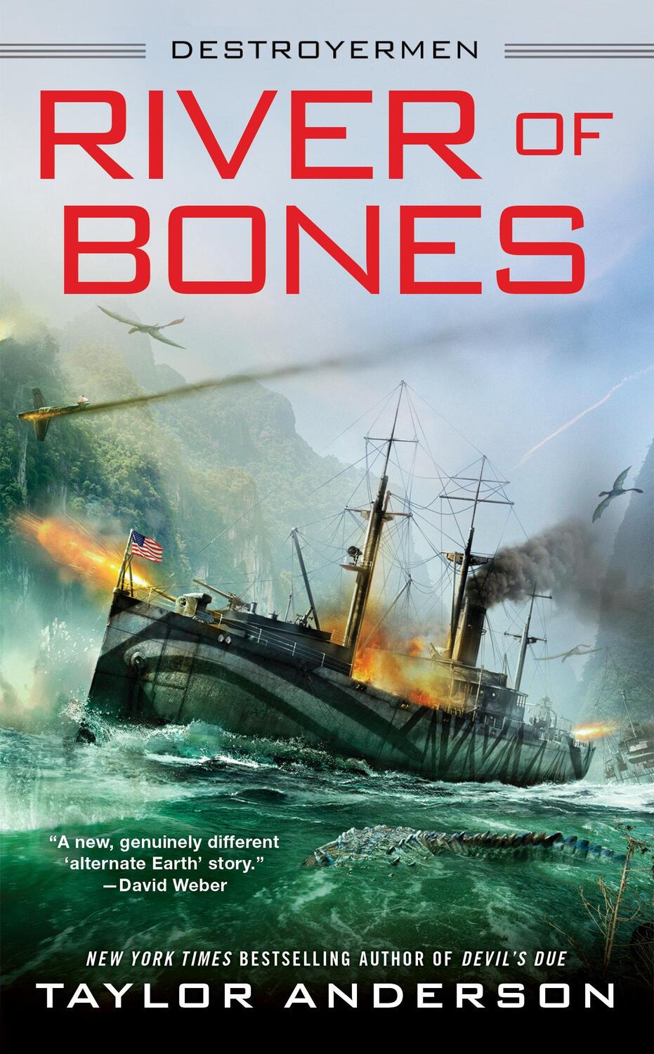 Cover: 9780399587528 | River of Bones | Taylor Anderson | Taschenbuch | Destroyermen | 2019