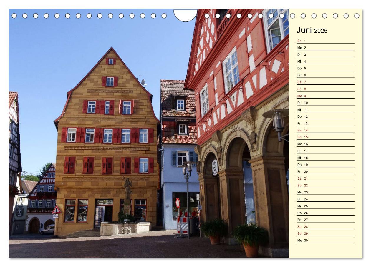 Bild: 9783435424993 | Unterwegs in Waiblingen (Wandkalender 2025 DIN A4 quer), CALVENDO...