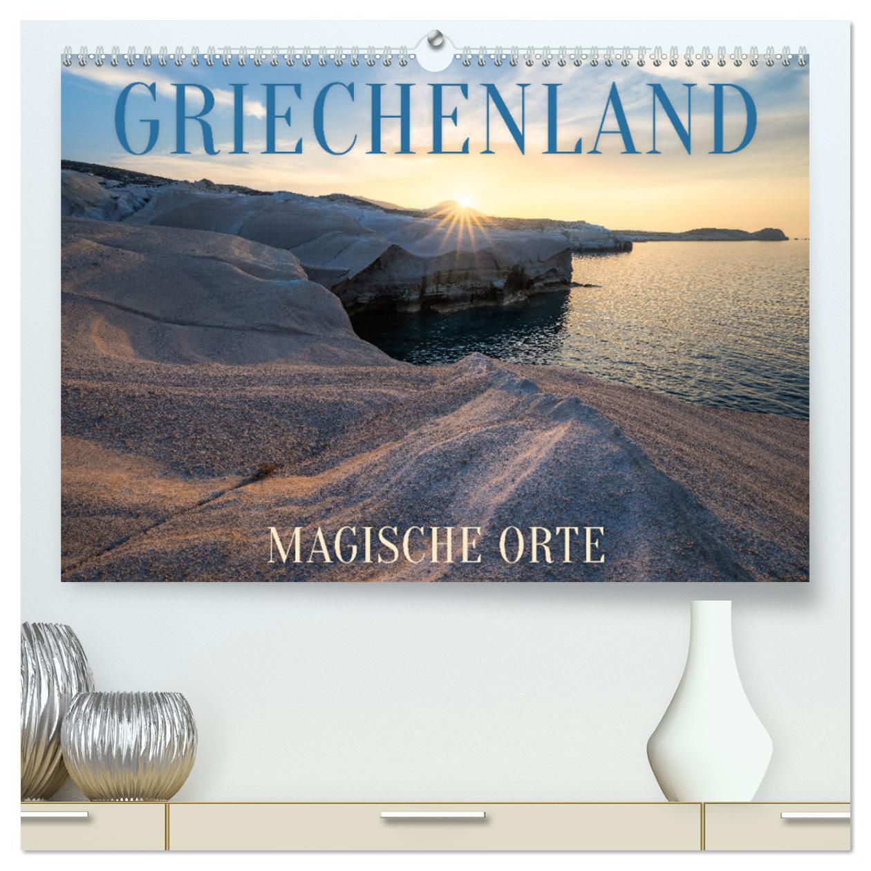 Cover: 9783675913202 | Griechenland - Magische Orte (hochwertiger Premium Wandkalender...