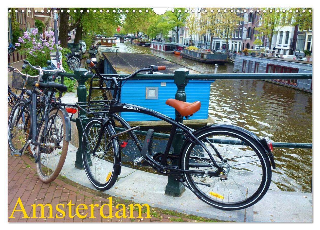 Cover: 9783435805945 | Amsterdam (Wandkalender 2025 DIN A3 quer), CALVENDO Monatskalender