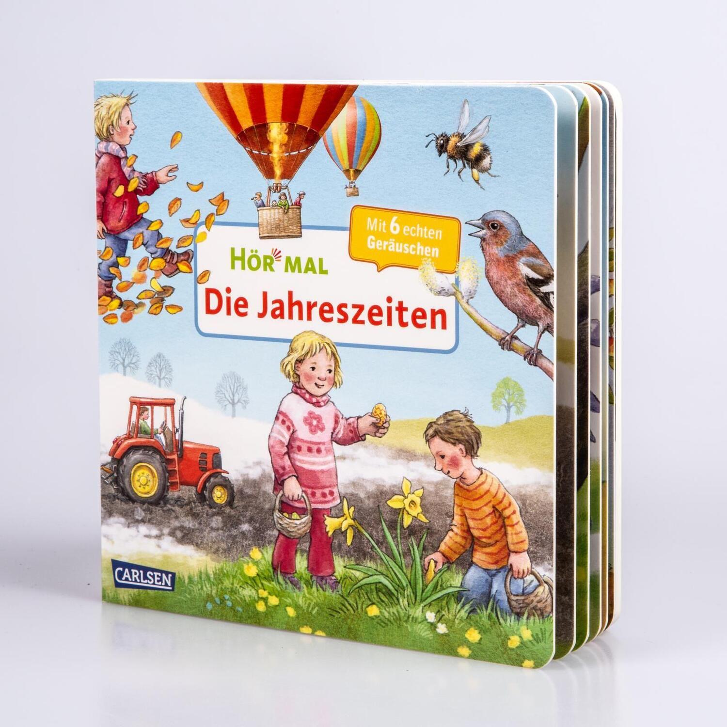 Bild: 9783551250568 | Hör mal (Soundbuch): Die Jahreszeiten | Anne Möller | Buch | 14 S.