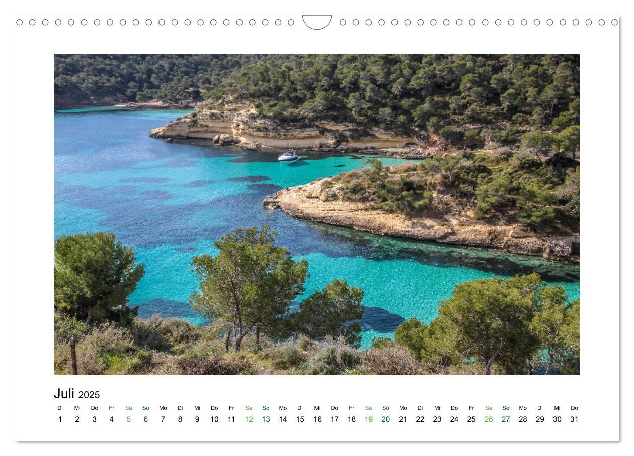 Bild: 9783435453269 | Sehnsucht nach Mallorca (Wandkalender 2025 DIN A3 quer), CALVENDO...