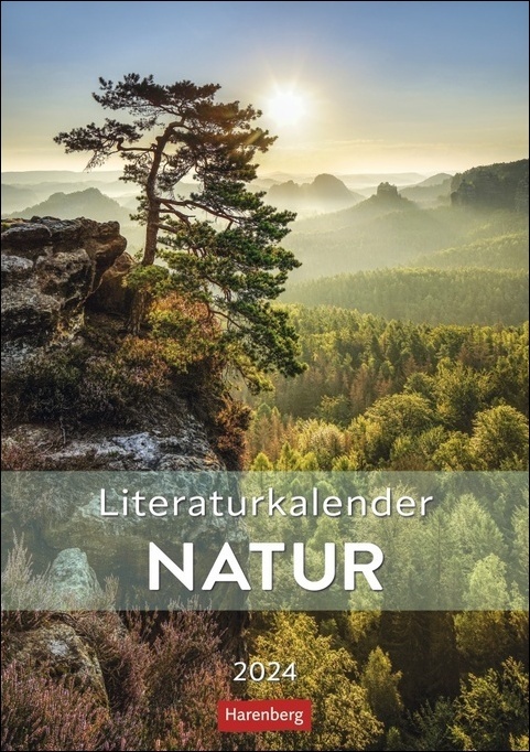 Cover: 9783840033131 | Literaturkalender Natur Wochen-Kulturkalender 2024. Jede Woche neue...
