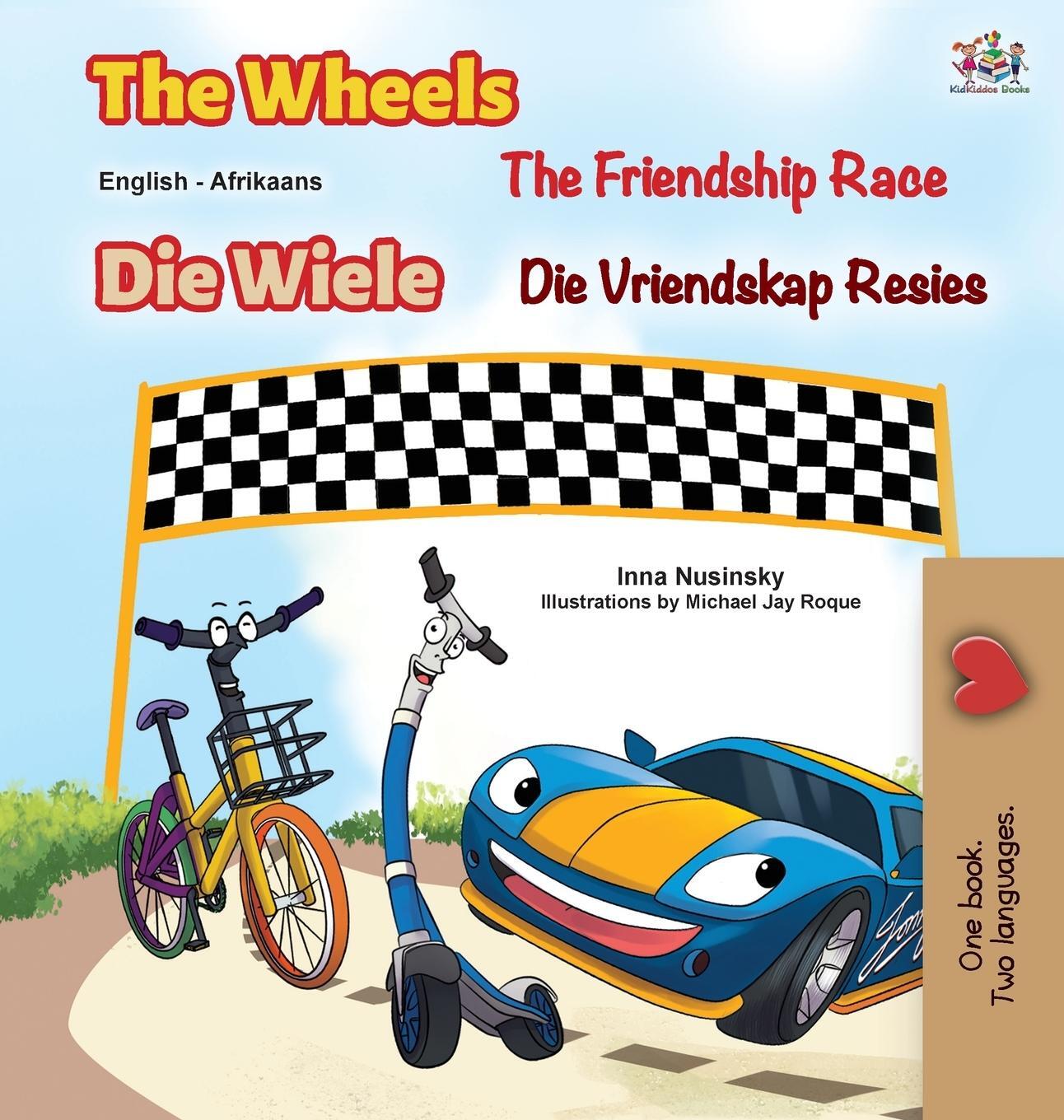 Cover: 9781525963438 | The Wheels The Friendship Race (English Afrikaans Bilingual...