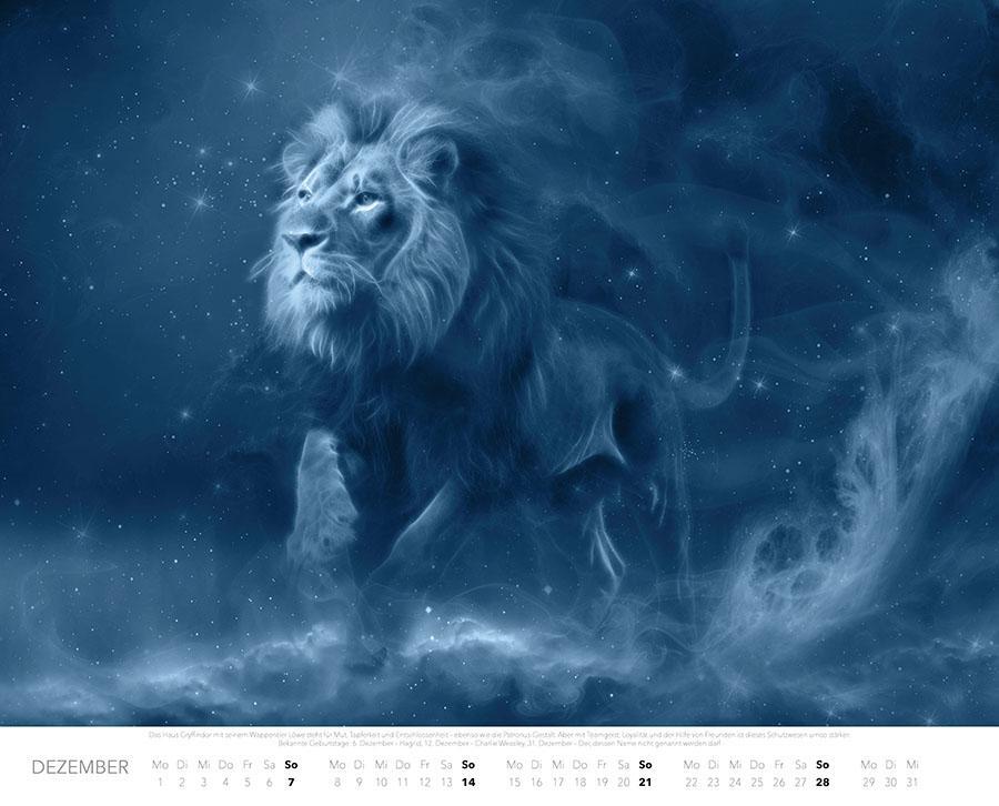 Bild: 9783966647984 | Patronus Kalender für Potterheads 2025 XXL-Wandkalender | Ferreira