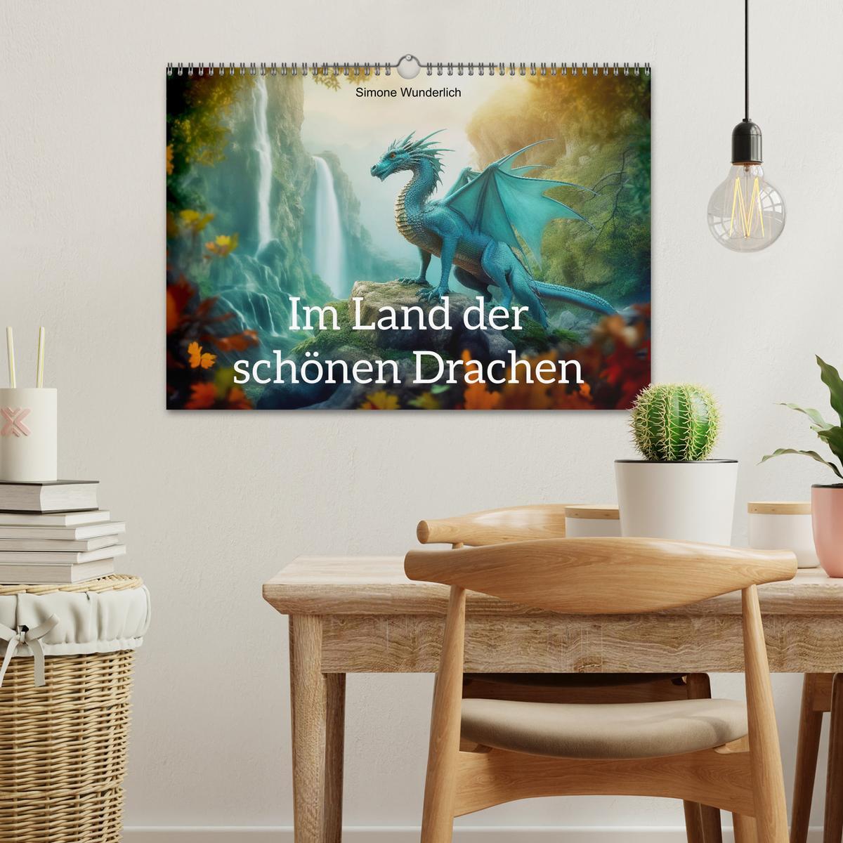 Bild: 9783383838224 | Im Land der schönen Drachen (Wandkalender 2025 DIN A3 quer),...