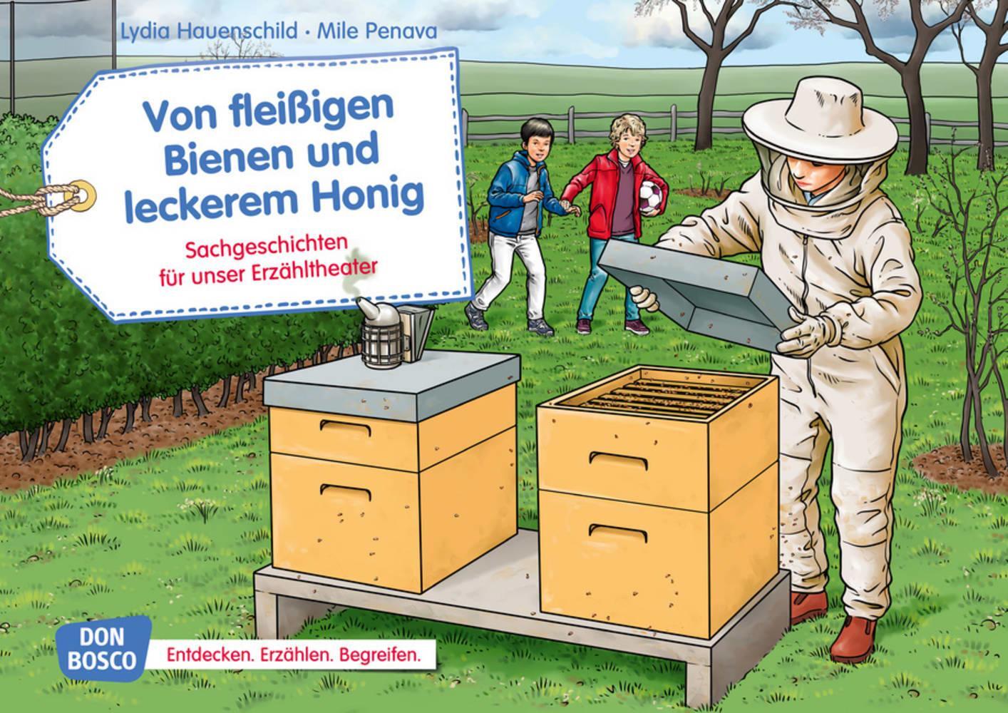 Cover: 4260179515507 | Von fleißigen Bienen und leckerem Honig. Kamishibai Bildkartenset.