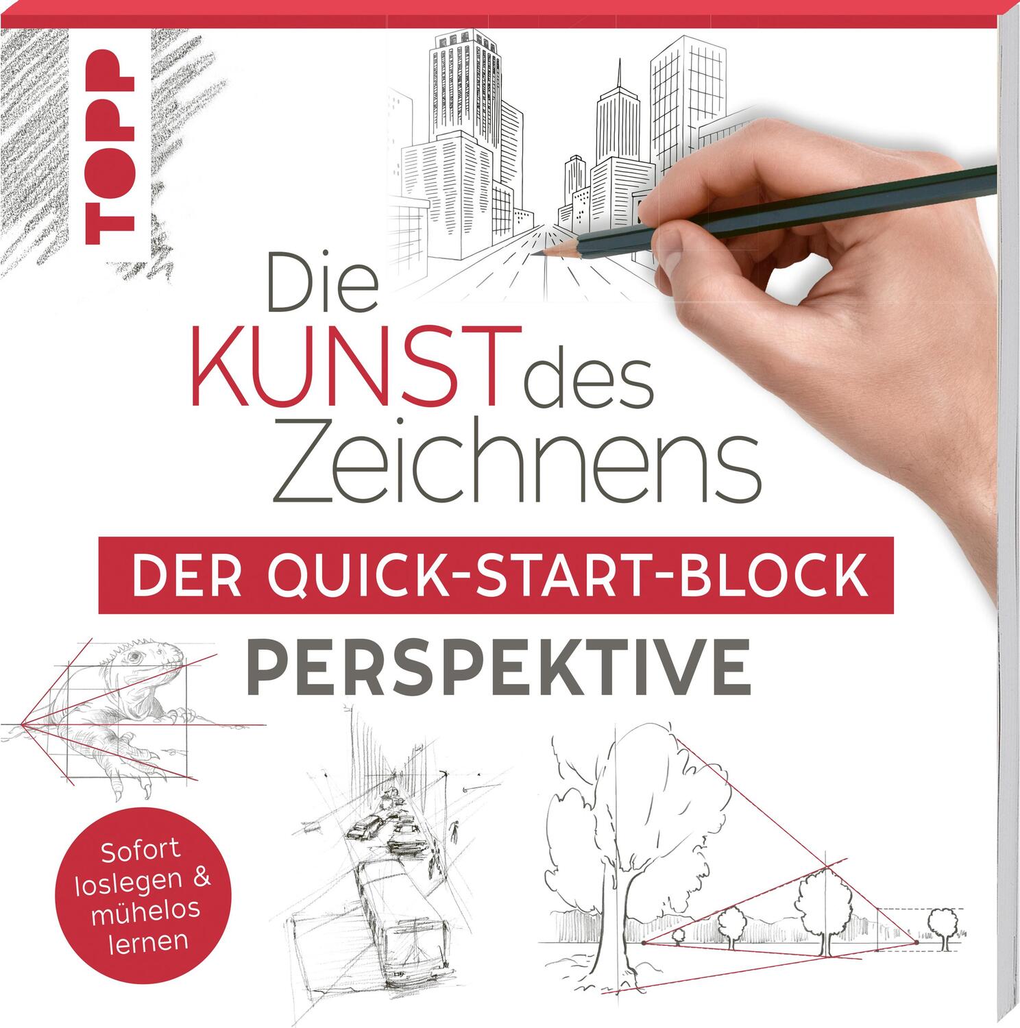 Cover: 9783735880192 | Die Kunst des Zeichnens. Der Quick-Start-Block Perspektive | Buch