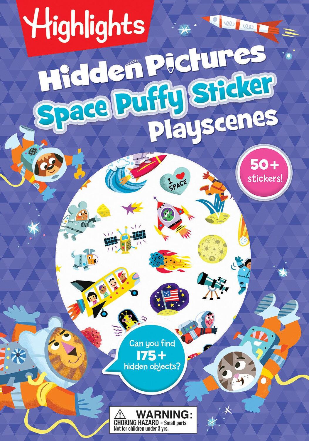 Cover: 9781644726778 | Space Hidden Pictures Puffy Sticker Playscenes | Highlights | Buch