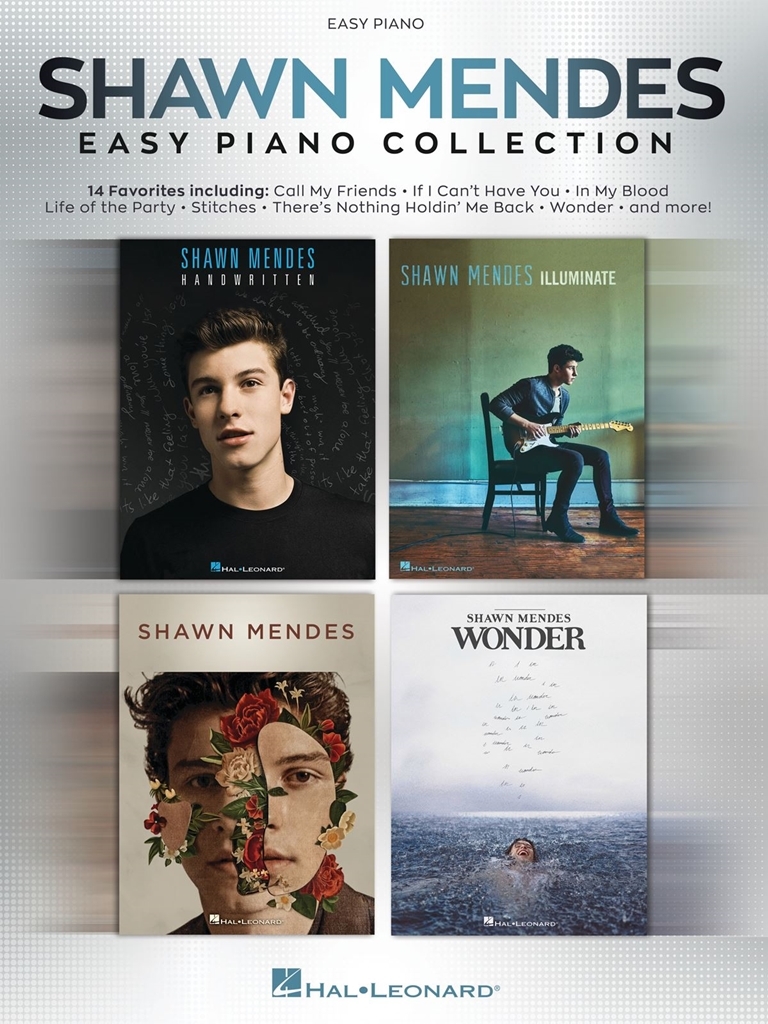 Cover: 840126955835 | Shawn Mendes - Easy Piano Collection | Easy Piano Personality