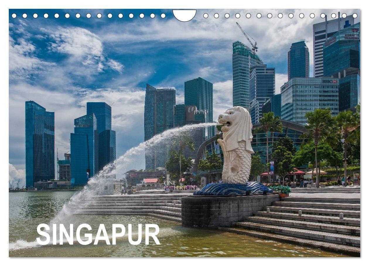 Cover: 9783383633690 | Singapur (Wandkalender 2024 DIN A4 quer), CALVENDO Monatskalender