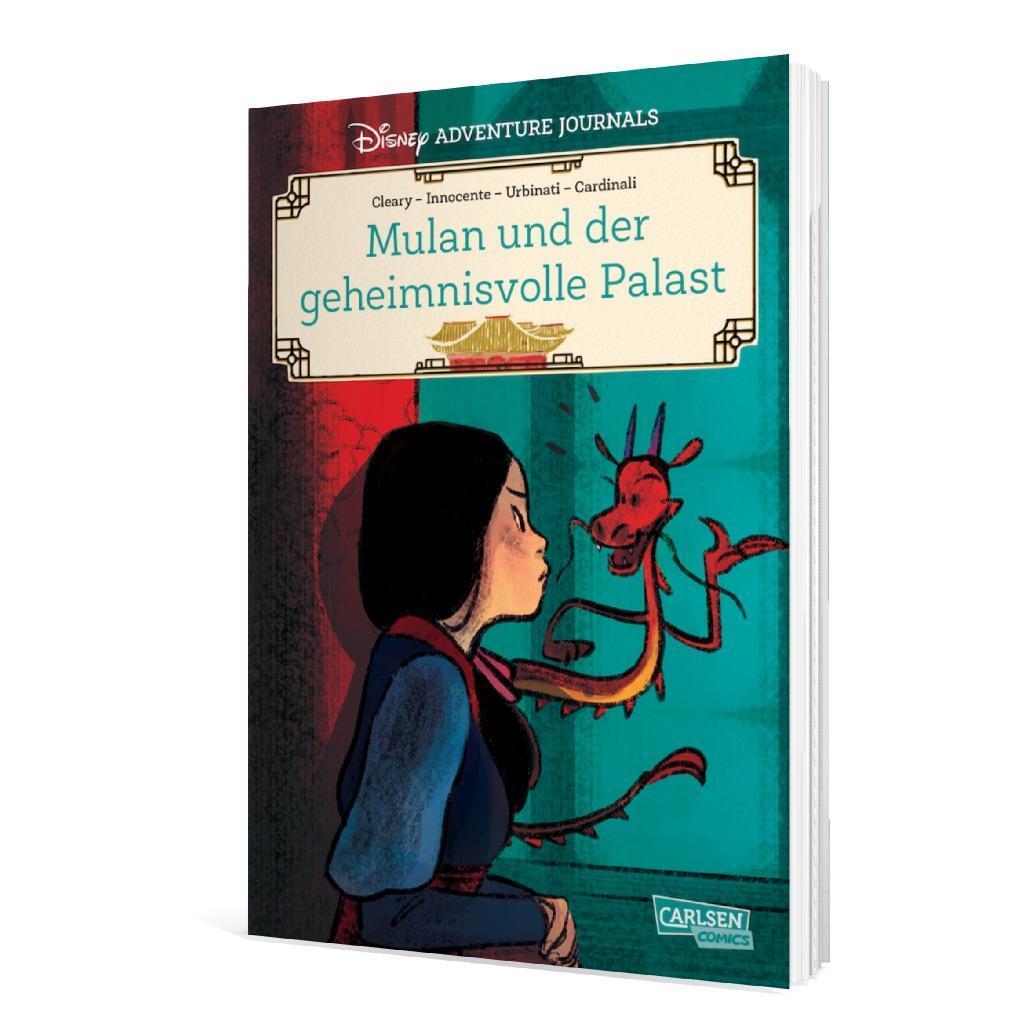 Bild: 9783551020444 | Disney Adventure Journals: Mulan und der geheimnisvolle Palast | Buch