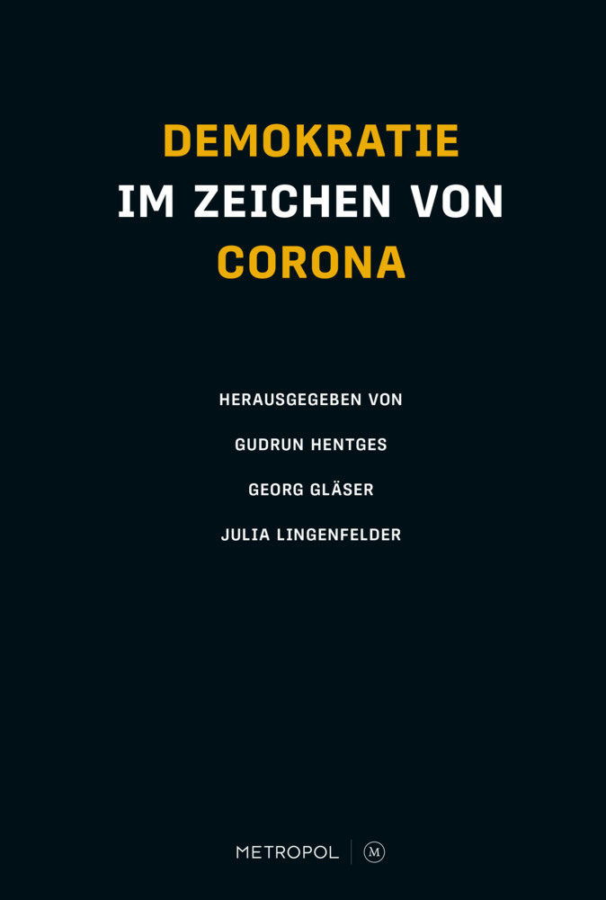 Cover: 9783863315719 | Demokratie im Zeichen von Corona | Gudrun Hentges (u. a.) | Buch
