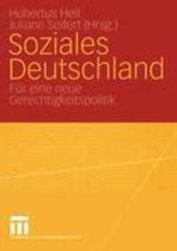 Cover: 9783531147987 | Soziales Deutschland | Für eine neue Gerechtigkeitspolitik | Buch
