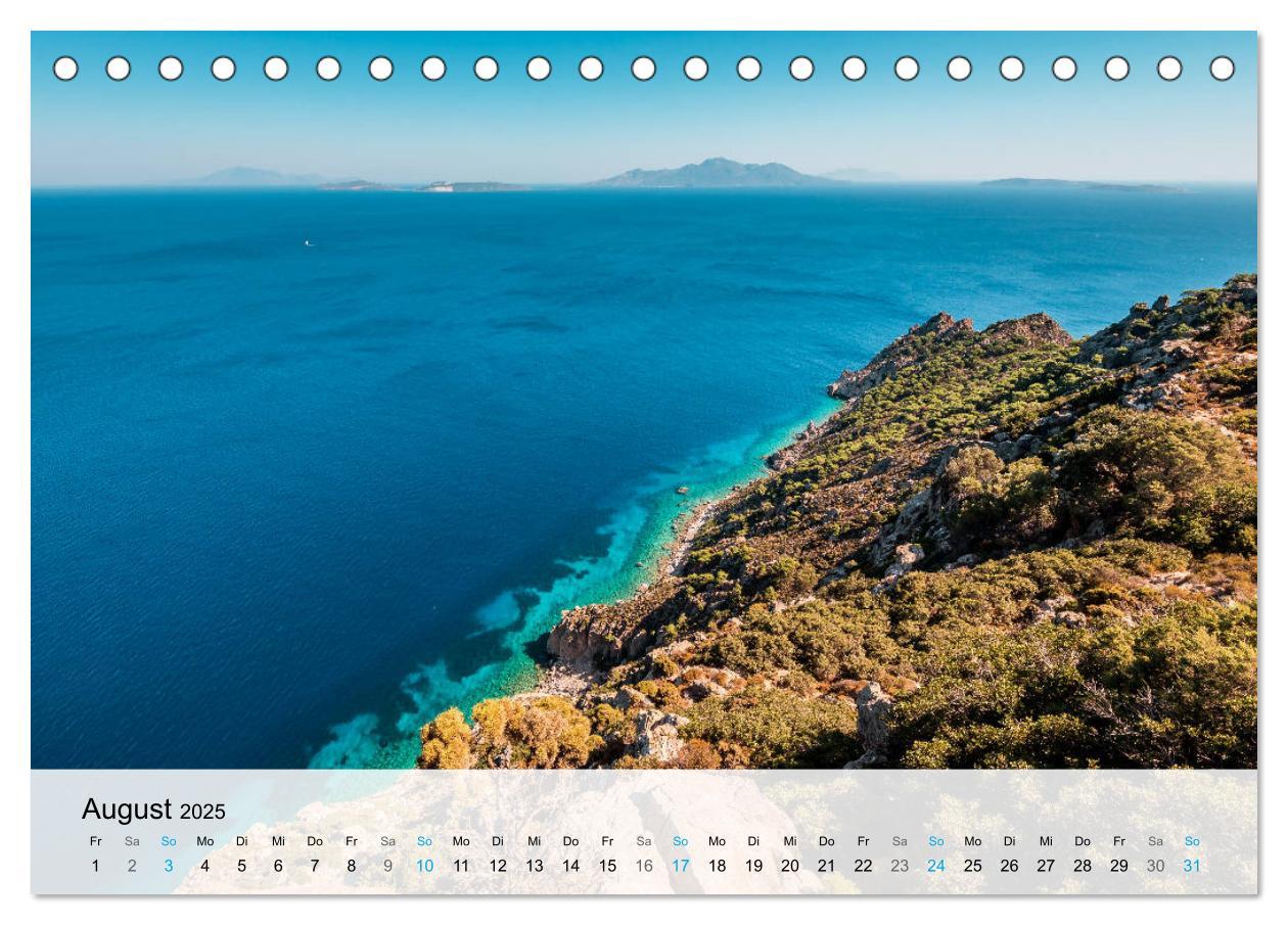 Bild: 9783435104505 | Insel Kos - Badeparadies der Südägäis (Tischkalender 2025 DIN A5...