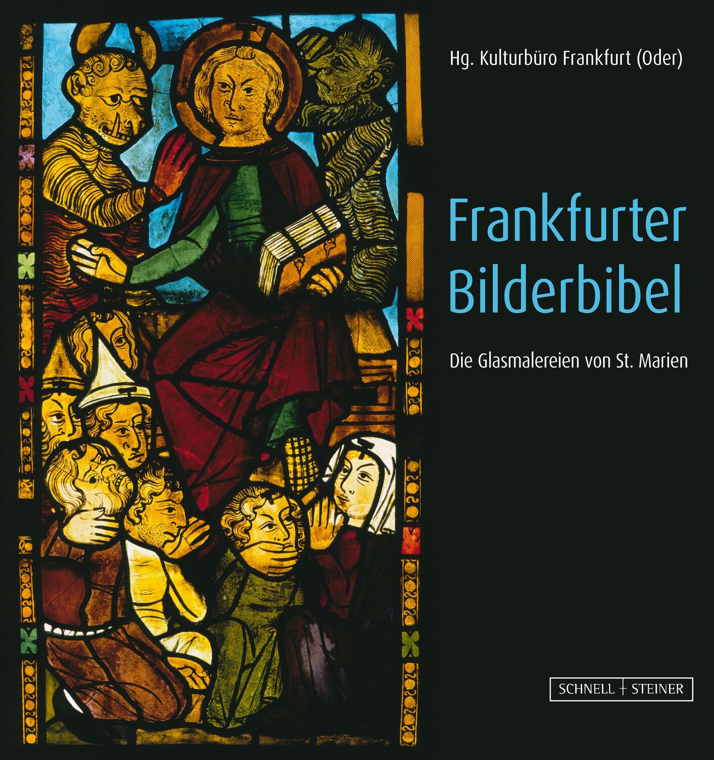 Cover: 9783795436933 | Frankfurter Bilderbibel | Die Glasmalereien von St. Marien | Buch