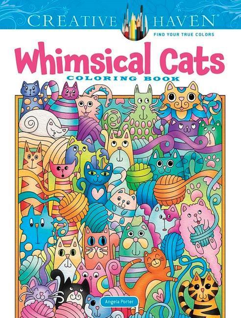 Cover: 9780486848662 | Creative Haven Whimsical Cats Coloring Book | Angela Porter | Buch