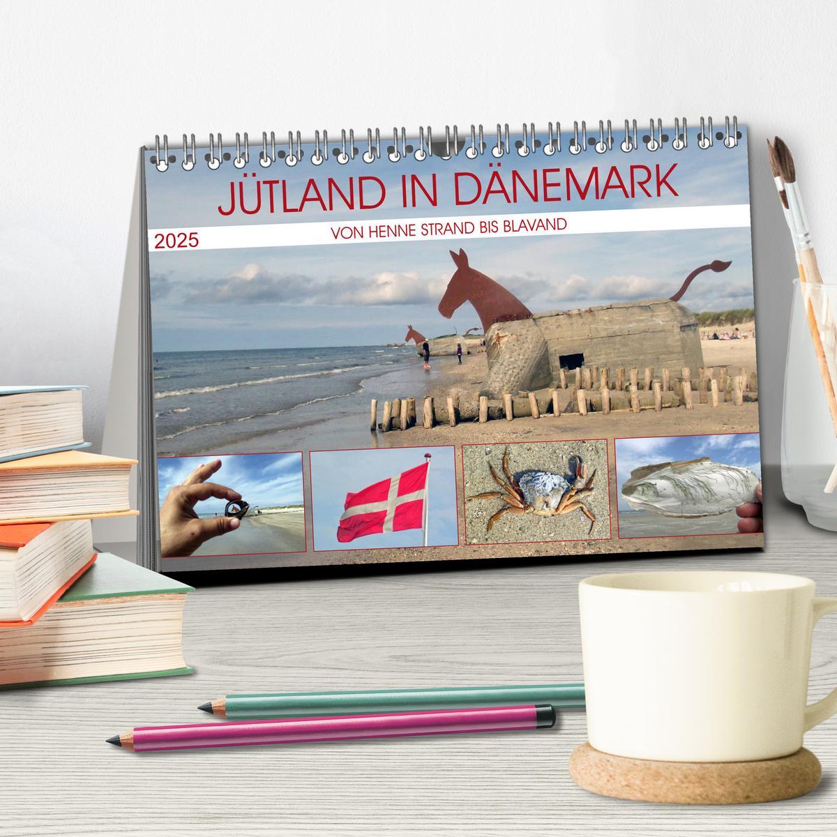 Bild: 9783435274215 | Jütland in Dänemark - Von Henne Strand bis Blavand (Tischkalender...