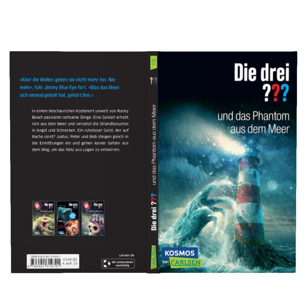 Bild: 9783551319791 | Die drei ???: und das Phantom aus dem Meer | Marco Sonnleitner | Buch