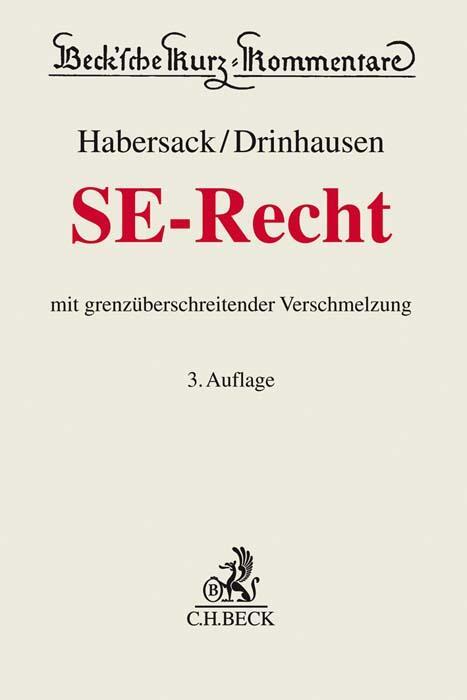 Cover: 9783406772061 | SE-Recht | mit grenzüberschreitender Verschmelzung | Habersack (u. a.)