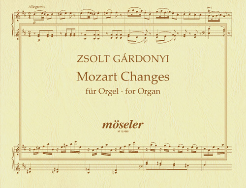 Cover: 9790203700920 | Mozart Changes | Zsolt Gardonyi | Buch | Karl Heinrich Möseler Verlag