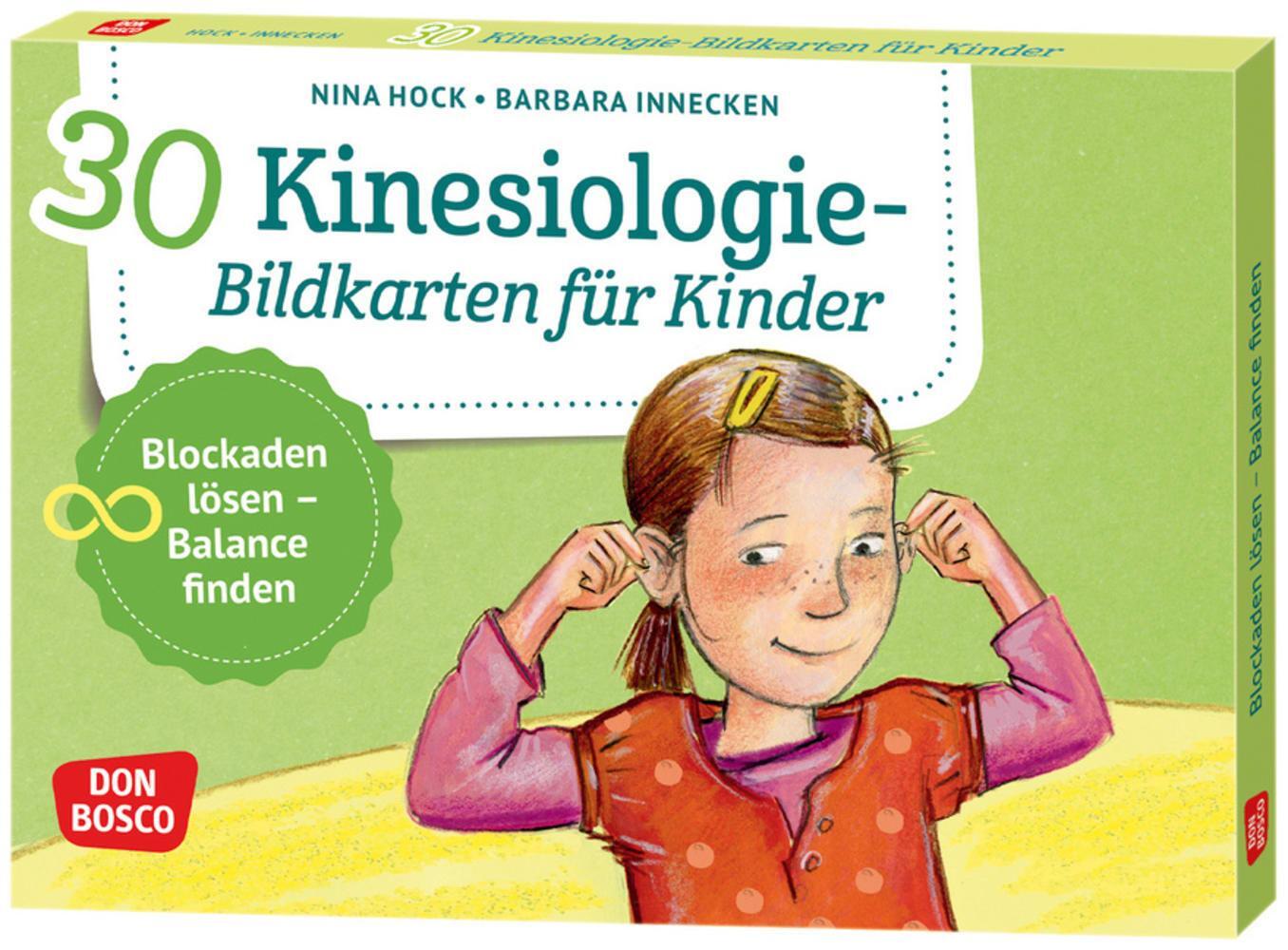 Cover: 4260179515040 | 30 Kinesiologie-Bildkarten für Kinder | Nina Hock (u. a.) | Box | 2022