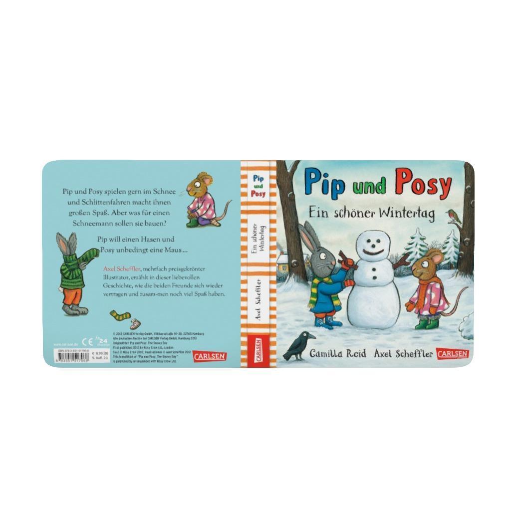 Bild: 9783551517968 | Pip und Posy: Ein schöner Wintertag | Axel Scheffler | Buch | 26 S.