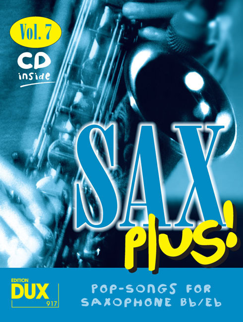 Cover: 9790500174158 | Sax Plus! Vol. 7 | Arturo Himmer | Buch + CD | Dux Edition