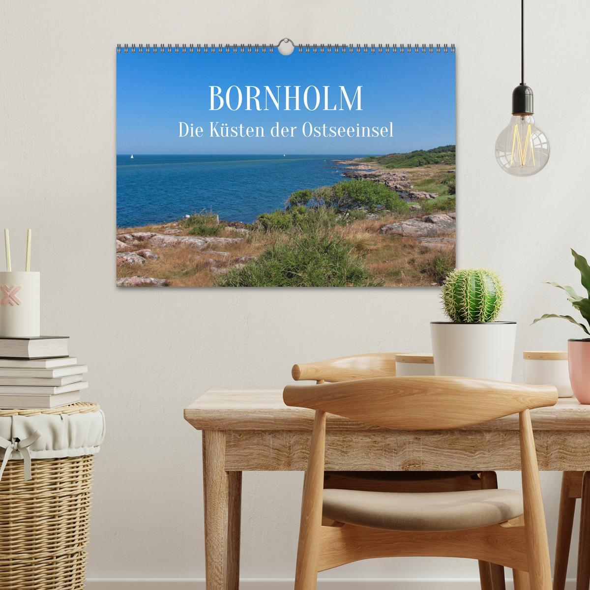 Bild: 9783435112234 | Bornholm - die Küsten der Ostseeinsel (Wandkalender 2025 DIN A3...