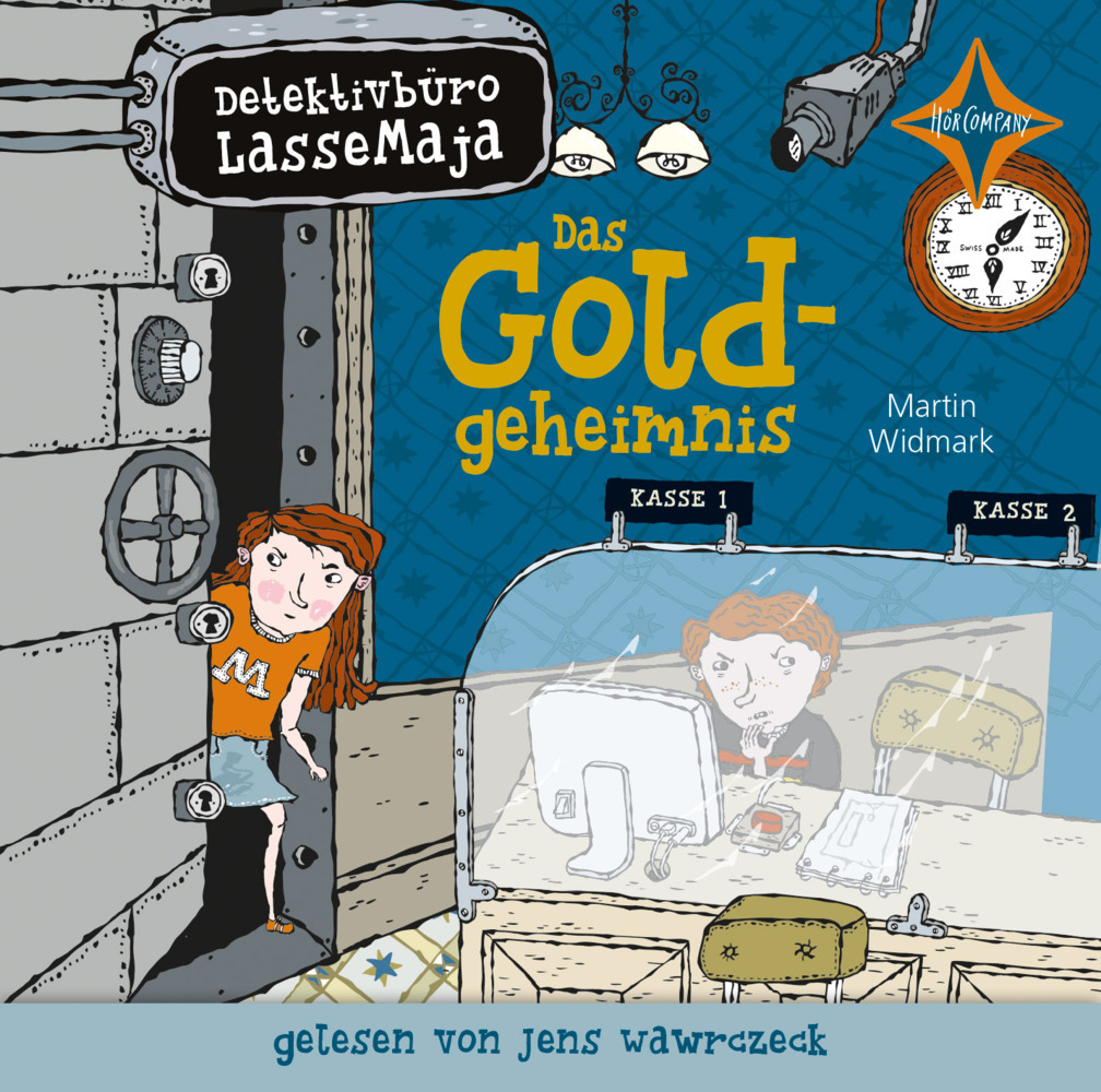 Cover: 9783966320368 | Detektivbüro LasseMaja - Das Goldgeheimnis, 1 Audio-CD | Widmark | CD