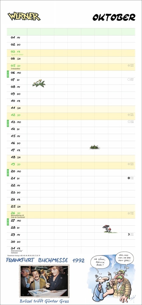 Bild: 9783756405824 | Werner Werkstattplaner 2025 | Rötger Feldmann | Kalender | 14 S.