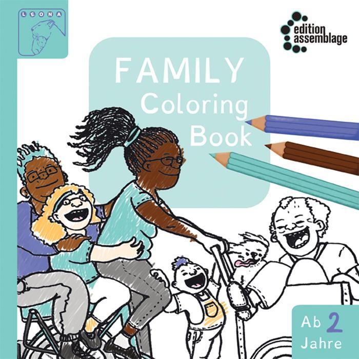 Cover: 9783960420620 | FAMILY Coloring Book | LEONA Games GmbH | Broschüre | 32 S. | Deutsch