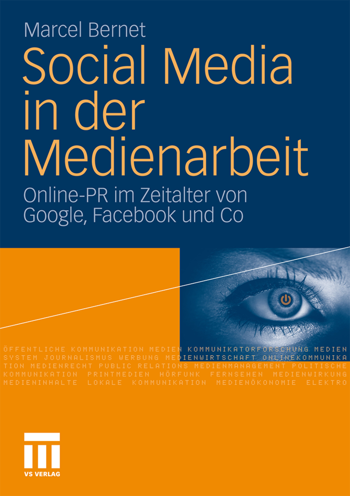 Cover: 9783531172965 | Social Media in der Medienarbeit | Marcel Bernet | Taschenbuch | 2010
